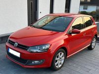 Gebraucht VW Polo Highline 105 PS (77 kW) 2011 Orange Kleinwagen