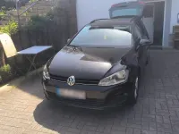 Gebraucht VW Golf VII Comfortline 105 PS (77 kW) 2013 Schwarz Kombi