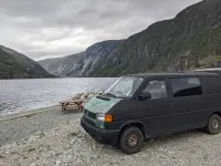 Gebraucht VW T4 116 PS (85 kW) 2000 Schwarz Van