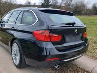 Gebraucht BMW 320 Luxury Line 184 PS (135 kW) 2015 Schwarz Kombi