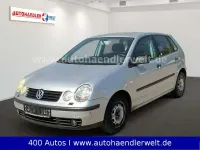 Gebraucht VW Polo Basis 75 PS (55 kW) 2003 Silber Kleinwagen