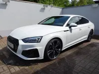 Gebraucht Audi A5 Sportback Black Edition 150 PS (110 kW) 2024 Weiß Kleinwagen
