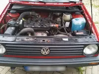 Gebraucht VW Golf II 55 PS (40 kW) 1990 Rot Kleinwagen
