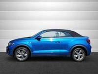 Gebraucht VW T-Roc Cabriolet R-line 150 PS (110 kW) 2024 Blau Cabrio