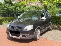 Gebraucht VW Polo Cross 101 PS (74 kW) 2008 Schwarz Kleinwagen