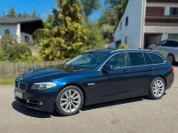 Gebraucht BMW 520 Sport Line 184 PS (135 kW) 2010 Blau Kombi
