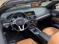 Usata Mercedes E250 204 CV (150 kW) 2012 Nero Cabrio