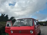 Gebraucht VW T3 60 PS (44 kW) 1984 Rot Van