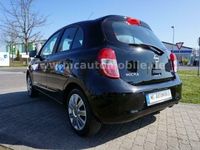 Gebraucht Nissan Micra Acenta 80 PS (58 kW) 2011 Schwarz metallic Kleinwagen