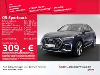 Gebraucht Audi Q5 S-Line 286 PS (210 kW) 2023 Navarrablau metallic SUV