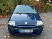 Gebraucht Renault Clio II 58 PS (42 kW) 2001 Blau Kleinwagen