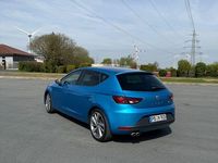 Usata Seat Leon FR 150 CV (110 kW) 2017 Blu Berlina