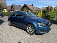 Second-hand VW Golf VII Highline 150 CP (110 kW) 2015 Albastru Berlinǎ