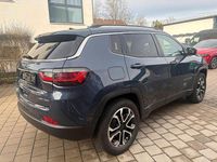Gebraucht Jeep Compass Limited 131 PS (96 kW) 2021 Blau SUV