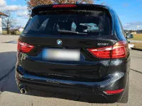 Gebraucht BMW 218 Gran Tourer Advantage 140 PS (102 kW) 2018 Schwarz Van / Kleinbus
