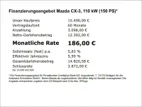 Gebraucht Mazda CX-3 Sports-Line 150 PS (110 kW) 2017 Rot SUV