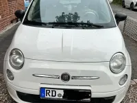 Gebraucht Fiat 500 Lounge 69 PS (50 kW) 2012 Weiß Kleinwagen
