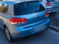Gebraucht VW Golf VI 2011 Blau Kleinwagen
