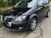 Gebraucht VW Touran Cross 140 PS (102 kW) 2008 Schwarz Van / Kleinbus