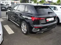 Używany Audi A3 S-Line 150 KM (110 kW) 2024 Czarny Sedan/Limuzyna
