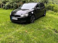 Gebraucht VW Golf VI 80 PS (58 kW) 2009 Schwarz Kleinwagen