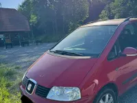 Gebraucht Seat Alhambra Sport 140 PS (102 kW) 2009 Rot Van / Kleinbus