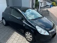 Gebraucht Opel Corsa Edition 69 PS (50 kW) 2010 Schwarz Kleinwagen