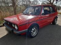 Gebraucht VW Golf Cabriolet 70 PS (51 kW) 1986 Rot Cabrio