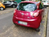 Gebraucht Ford Ka Titanium 69 PS (50 kW) 2009 Rot Kleinwagen
