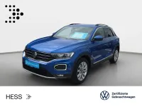 Gebraucht VW T-Roc Sport 150 PS (110 kW) 2021 Ravennablau (metallic) SUV