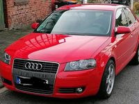 Gebraucht Audi A3 105 PS (77 kW) 2004 Rot Kleinwagen