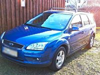 Gebraucht Ford Focus Ghia 116 PS (85 kW) 2007 Blau Kombi