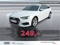 Gebraucht Audi A4 Advanced Plus 150 PS (110 kW) 2023 Gletscherweiß metallic Kombi