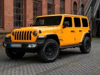 Gebraucht Jeep Wrangler Sahara 272 PS (200 kW) 2021 Orange SUV
