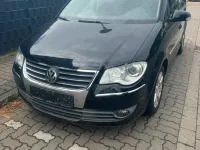 Gebraucht VW Touran 170 PS (125 kW) 2008 Schwarz Van / Kleinbus
