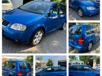 Gebraucht VW Touran Highline 105 PS (77 kW) 2004 Blau Van / Kleinbus