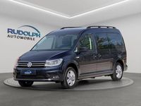 Second-hand VW Caddy Maxi 125 CP (91 kW) 2017 Albastru Monovolum