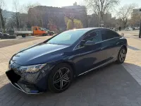 Gebraucht Mercedes EQE500 AMG 300 kW (408 PS) 2024 Blau Limousine