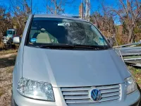 Gebraucht VW Sharan 110 PS (80 kW) 2003 Silber Van / Kleinbus