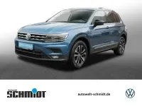 Gebraucht VW Tiguan IQ Drive 131 PS (96 kW) 2019 Caribbean blue metallic SUV