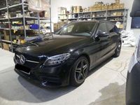 gebraucht Mercedes C220 d T Night Edition SpoSi AHK El.Heckkl. Key