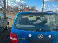 Gebraucht VW Touran 105 PS (77 kW) 2004 Blau Van / Kleinbus