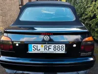 Gebraucht VW Golf Cabriolet 90 PS (66 kW) 1996 Schwarz Cabrio
