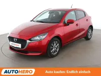 Gebraucht Mazda 2 Exclusive-Line 75 PS (55 kW) 2021 Magmarot Limousine