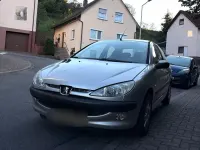 Gebraucht Peugeot 206 60 PS (44 kW) 2005 Silber Kleinwagen