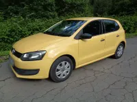 Gebraucht VW Polo Trendline 69 PS (50 kW) 2010 Gelb Kleinwagen