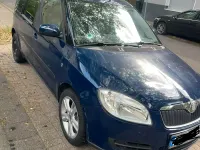 Gebraucht Skoda Roomster 86 PS (63 kW) 2009 Blau Van / Kleinbus