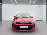 Gebraucht Kia Rio DREAM-TEAM Edition 101 PS (74 kW) 2019 Rot Limousine