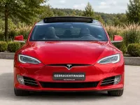 Gebraucht Tesla Model S 284 kW (387 PS) 2017 Rot Kleinwagen