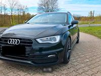 Gebraucht Audi A3 Sportback S-Line 125 PS (91 kW) 2015 Schwarz Kleinwagen